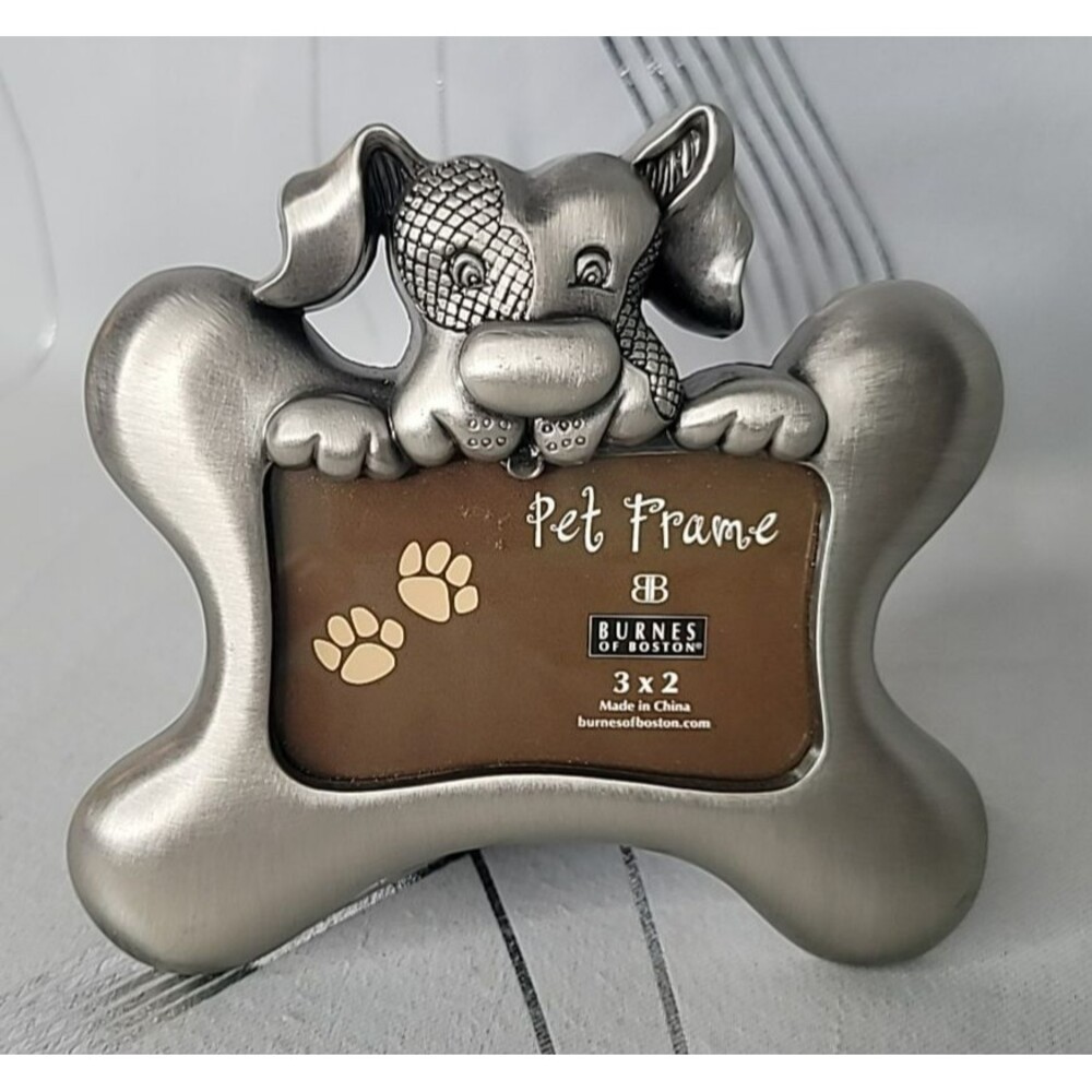 Burnes Of Boston Pet Picture Frame Keepsake for Dog or Cat‎ Pet Lover